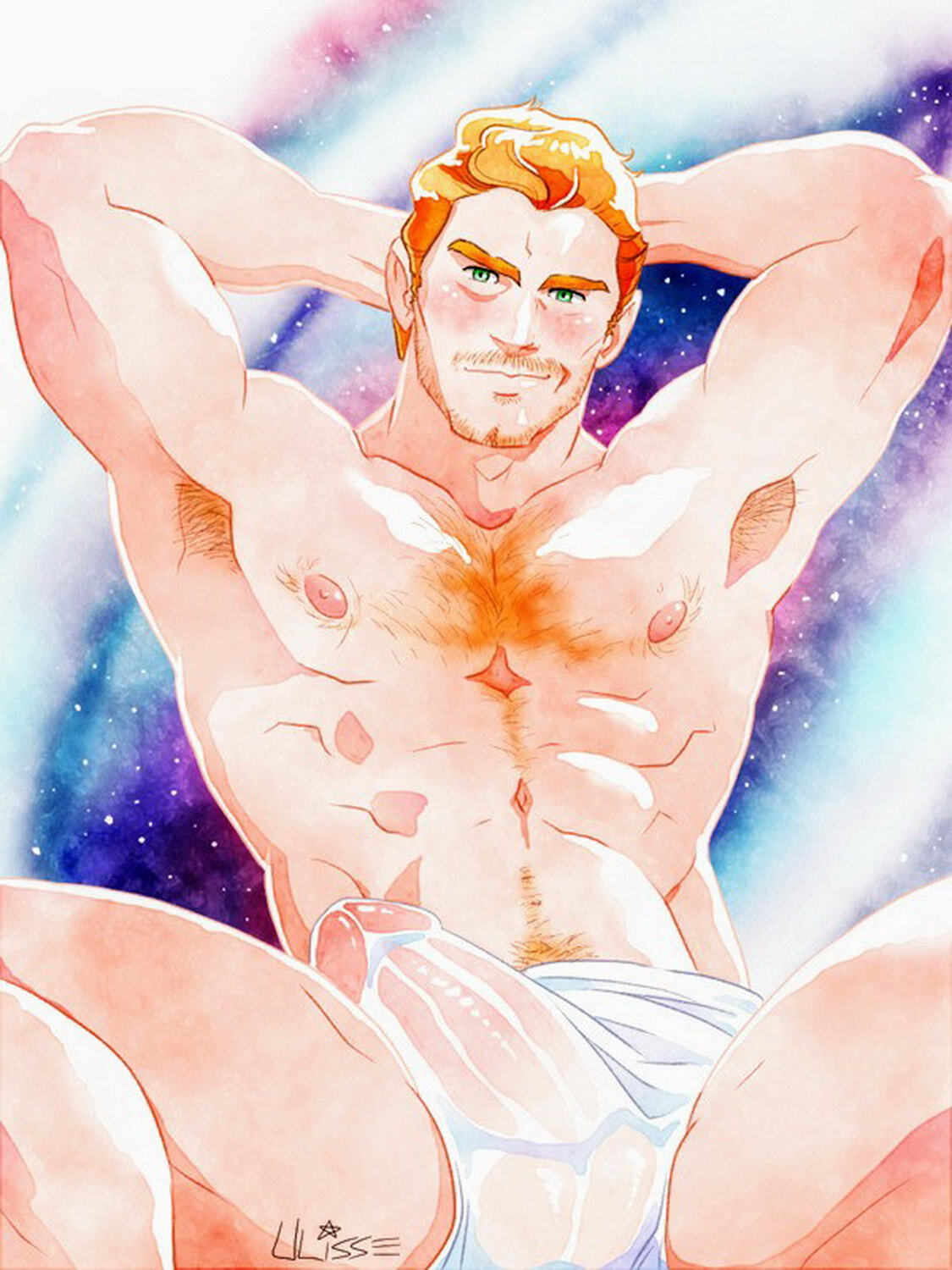 Starlord and Peter Quill Penis Muscular Huge Cock Thick Penis Nude