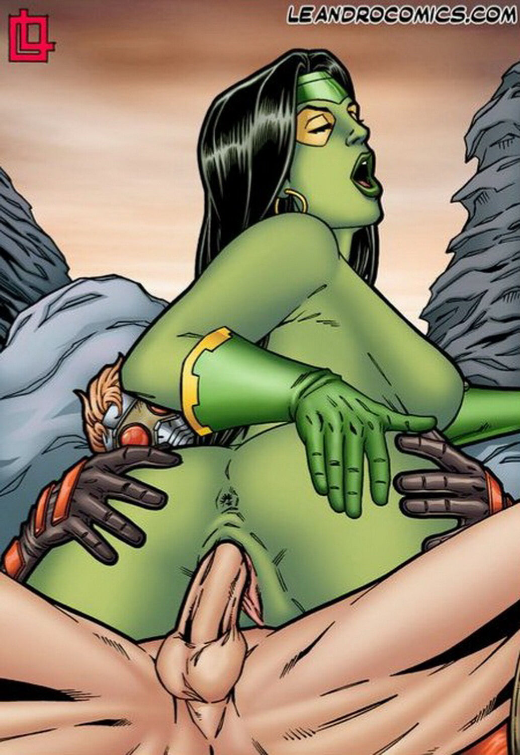 Gamora Muscular