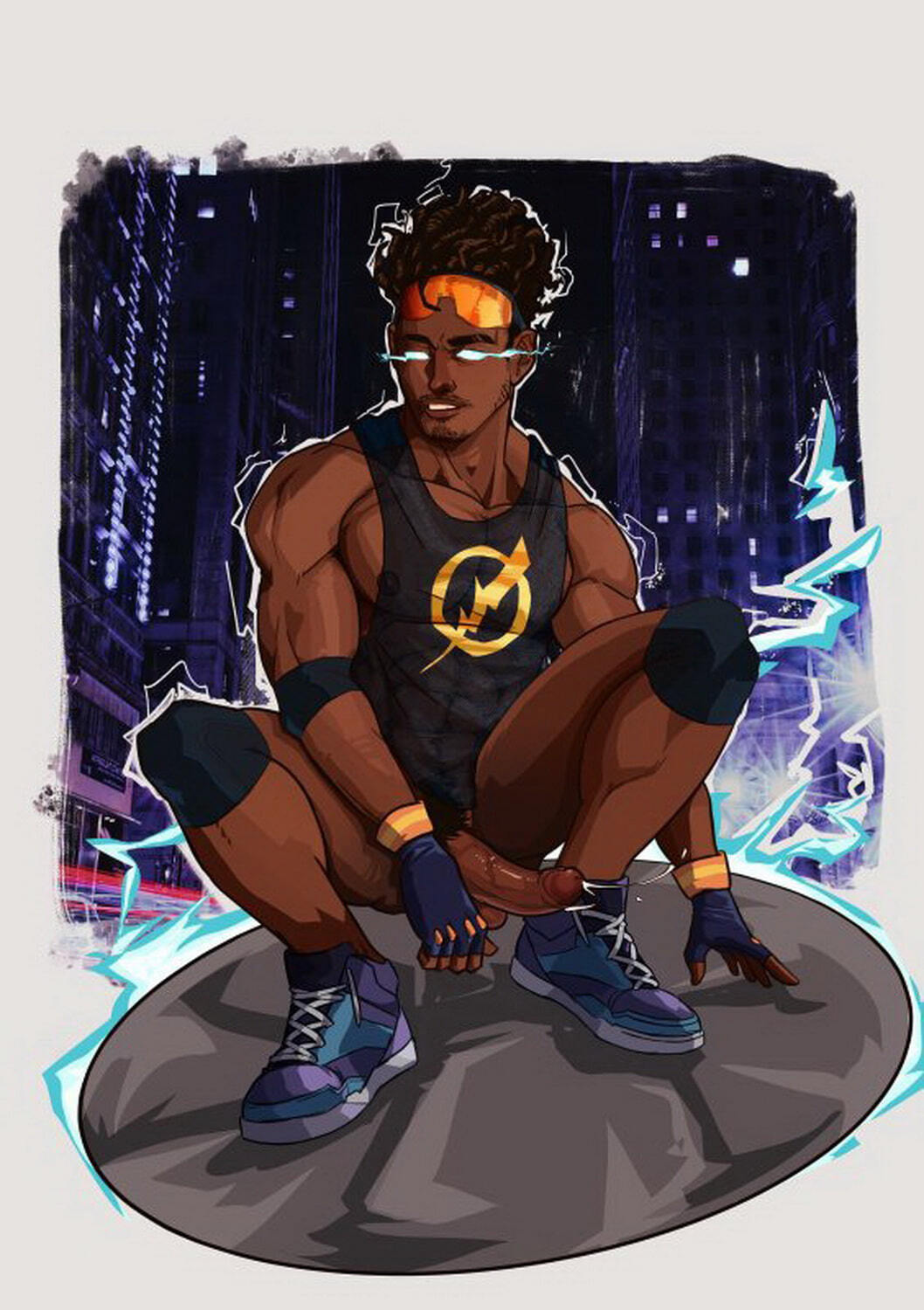 Static and Virgil Hawkins Superhero Gay Dark Skin