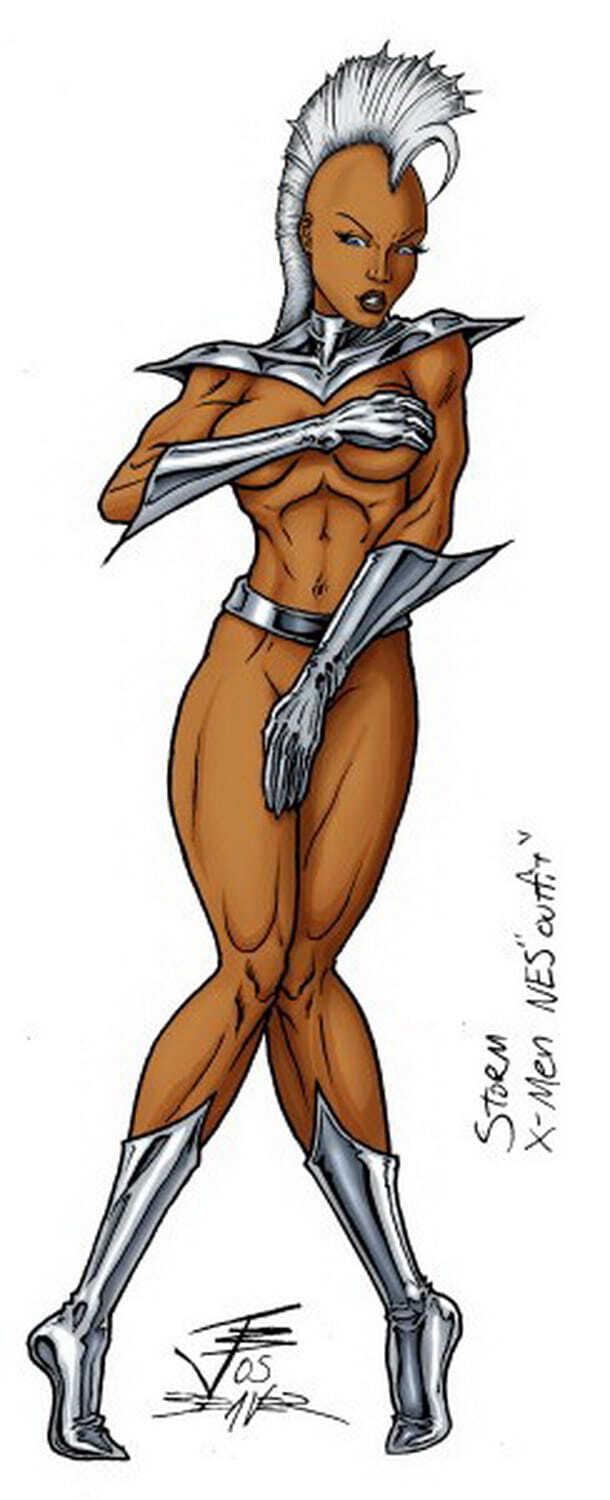 Storm (X-Men) or Ororo Munroe Dark Skin Dark Skinned Female Solo