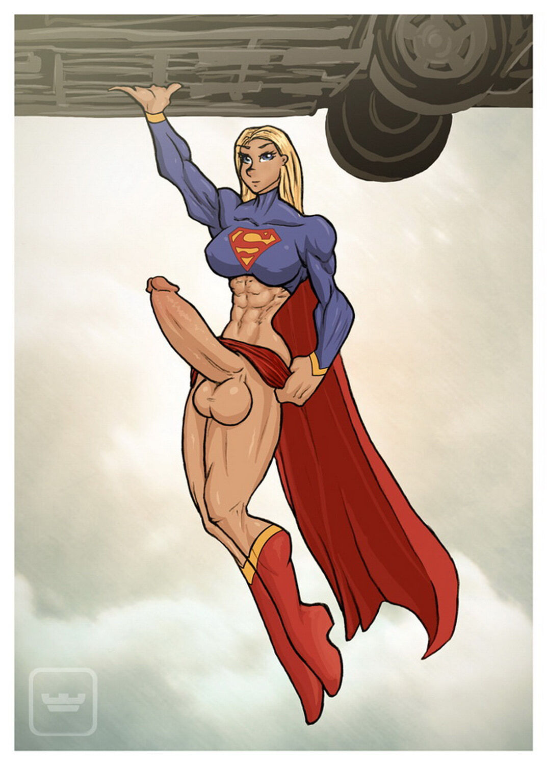 Supergirl Intersex Futa Futanari Futa Only Muscular Futanari