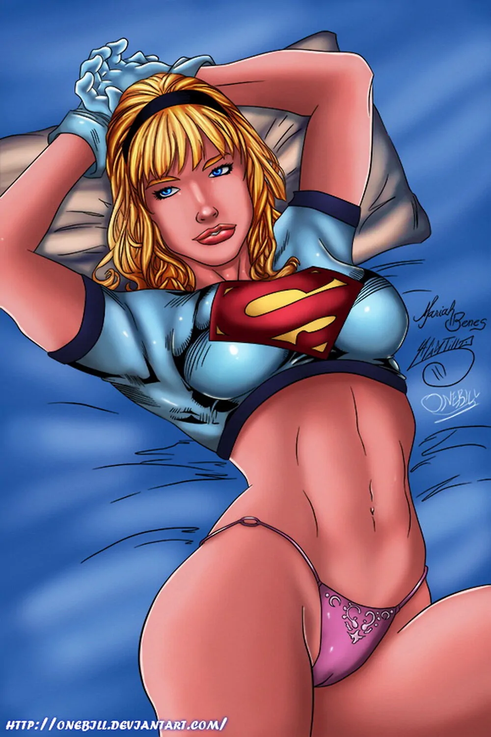 Supergirl Panties Solo