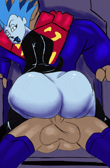 Superman and Livewire Reverse Cowgirl Penis Sex Vaginal Penetration