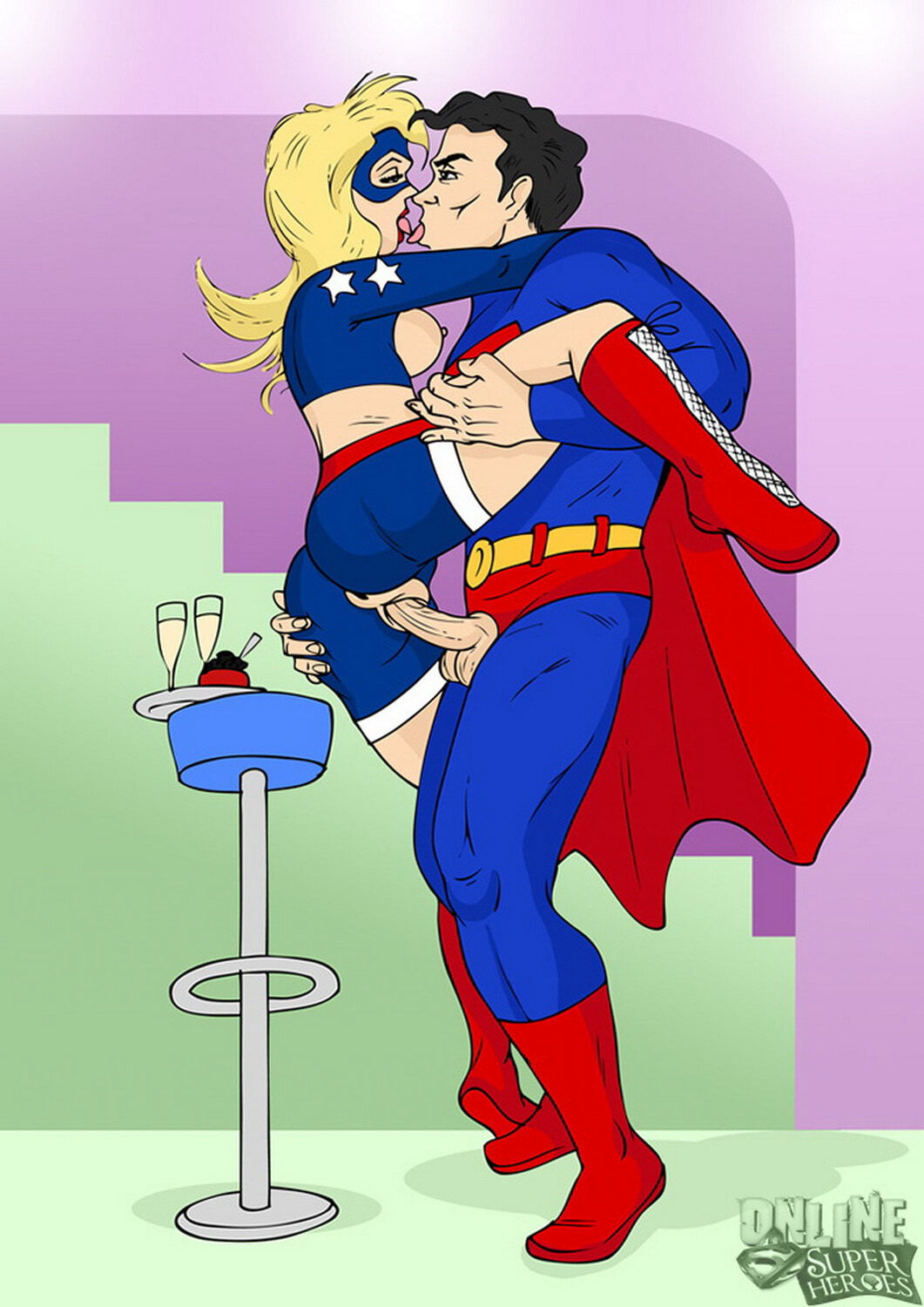 Superman and Stargirl XXX
