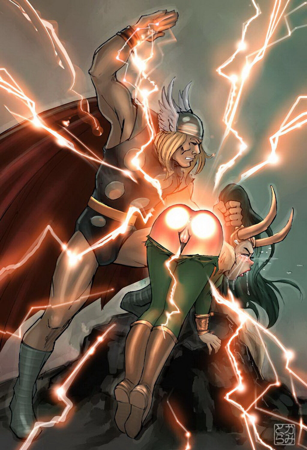Thor and Thor Odinson Pussy