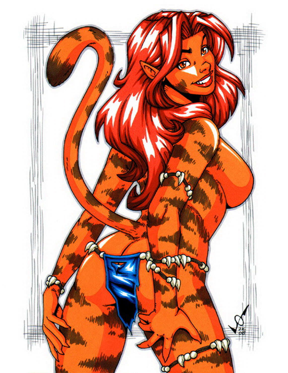 Tigra Topless Female Only Solo