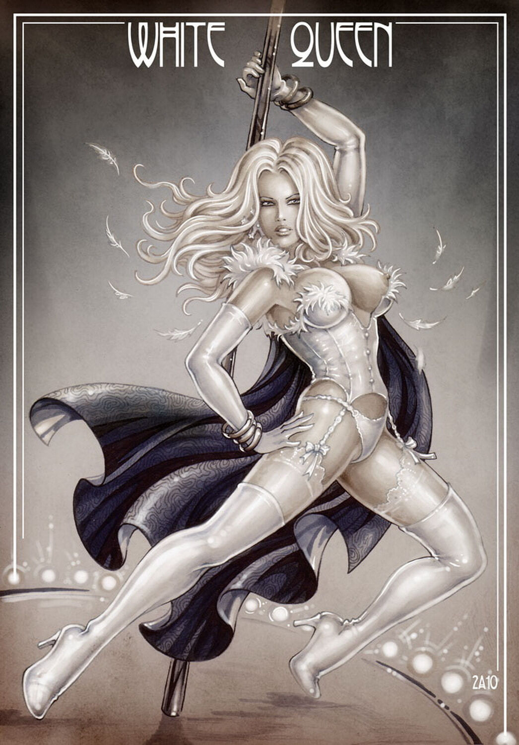 White Queen and Emma Frost Blonde