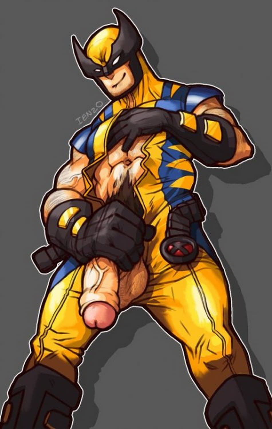 Wolverine (X-Men) Veiny Penis