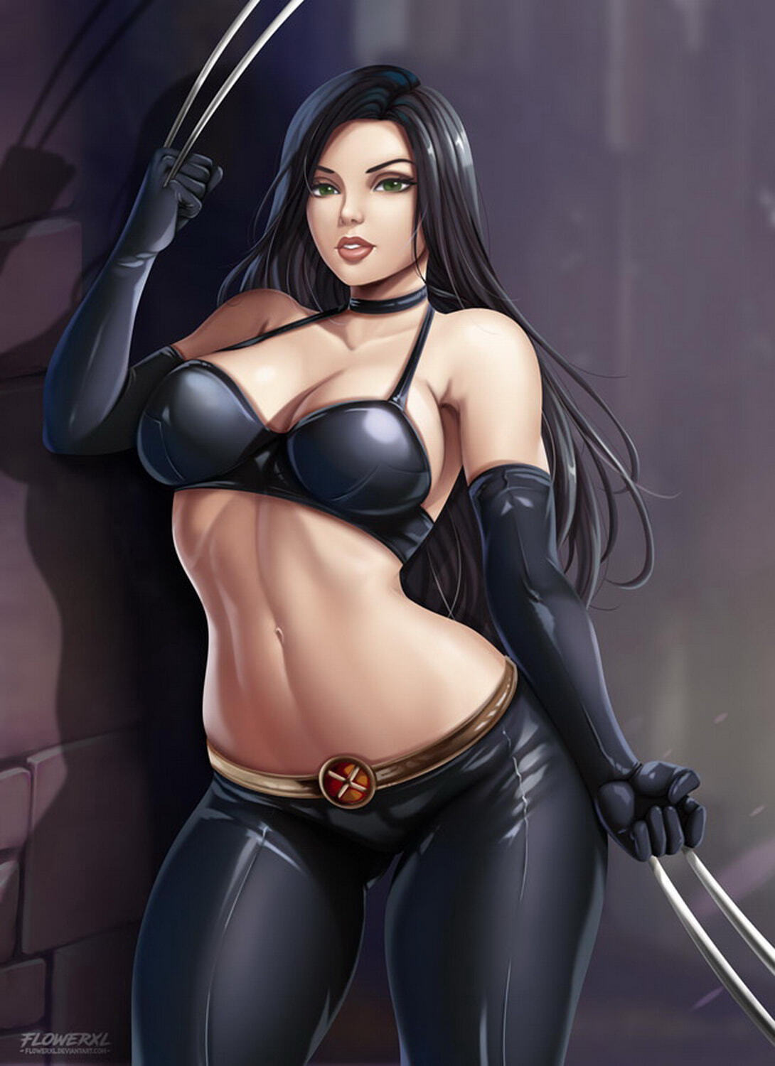 X-23 and Laura Kinney Big Breast Female Only